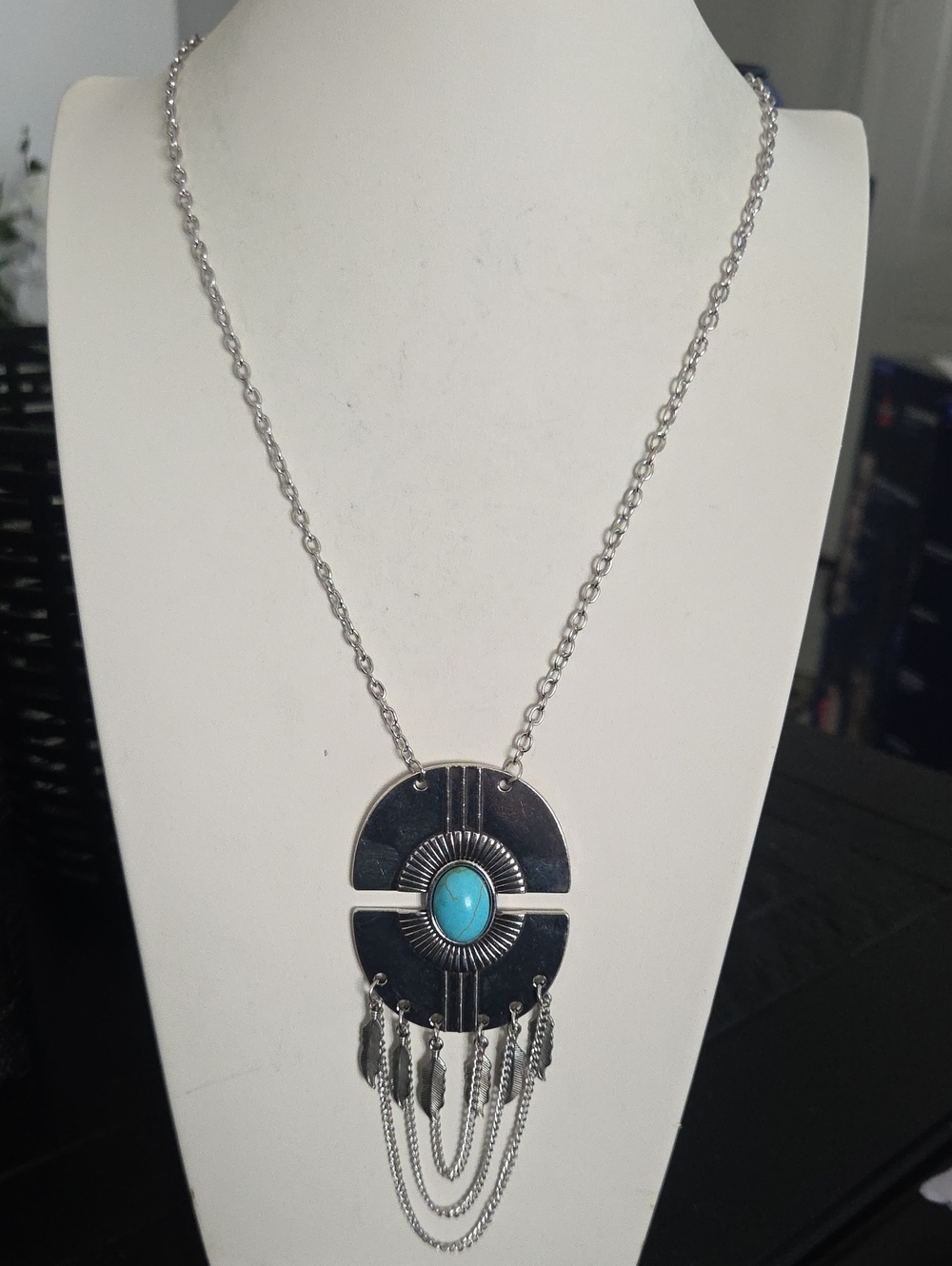 Paparazzi Desert Cultire Blue Necklace NWT